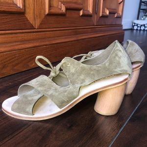 Jeffrey Campbell || Suede Tie Sandals